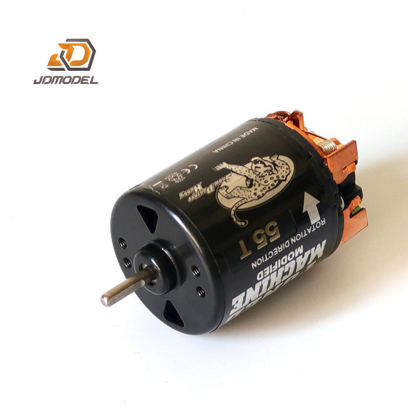JDModel 540 Brushed Motor/2-Speed Transmission for 1/14 RC Crawler Exploration Vehicle Scale Model Industrial Site