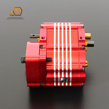 JDModel 540 Brushed Motor/2-Speed Transmission for 1/14 RC Crawler Exploration Vehicle Scale Model Industrial Site