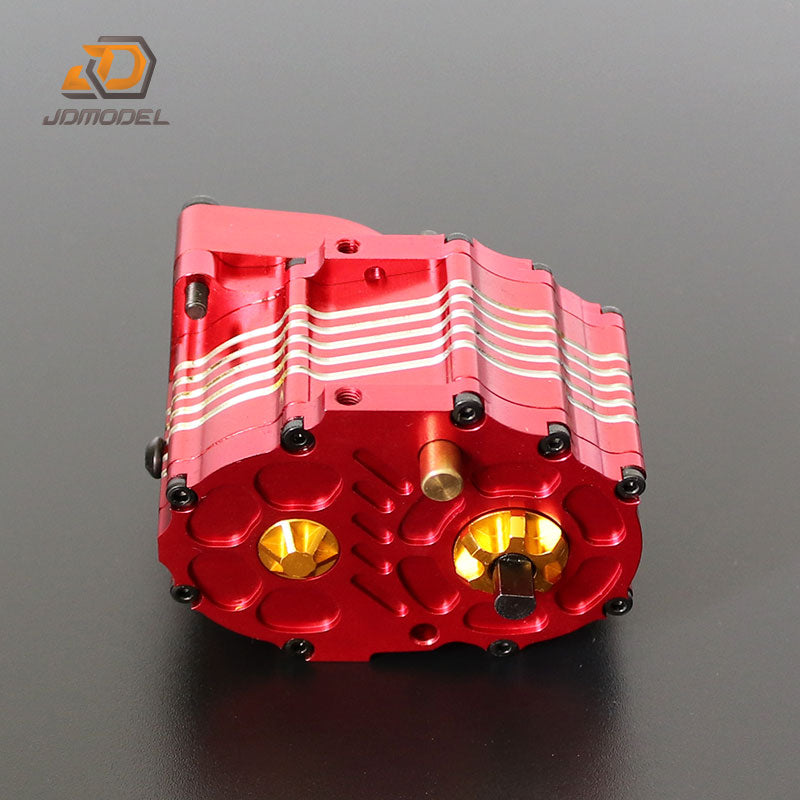 JDModel 540 Brushed Motor/2-Speed Transmission for 1/14 RC Crawler Exploration Vehicle Scale Model Industrial Site