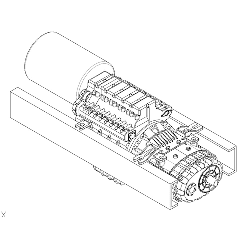 JDModel Transmission Gearbox for 1/14 Radio Control Tractor Truck Engineering Vehicle Model for Professional Hobbyists