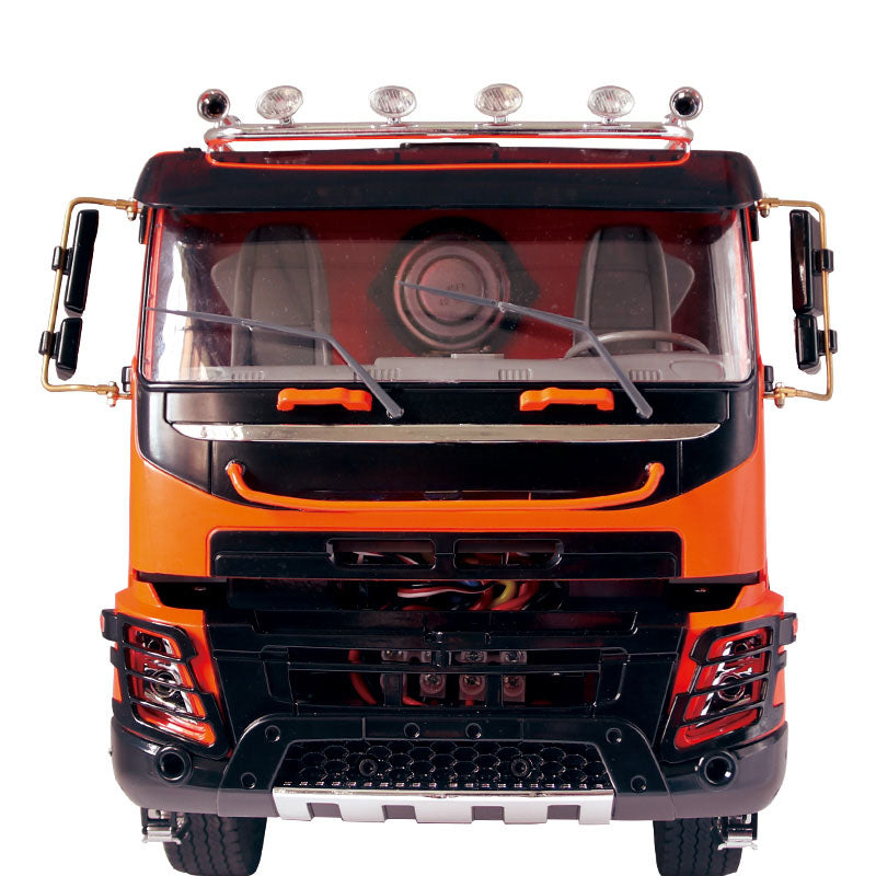 JDM-161 Dump 1/14 8x8 JDMODEL RC Hydraulic Dumper Truck I6S Radio Controller Differential Lock Axle Cylinder Wheel Hubs W/ Hopper