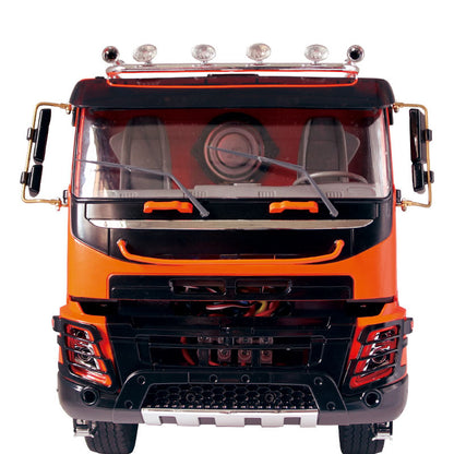 JDM-161 Dump 1/14 8x8 JDMODEL RC Hydraulic Dumper Truck I6S Radio Controller Differential Lock Axle Cylinder Wheel Hubs W/ Hopper