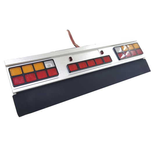 Degree CNC Tail Beam Led Taillight DIY for 1/14 Tamiya RC Tractor Truck Radio Control Car Hobby Model DIY Accessory Parts
