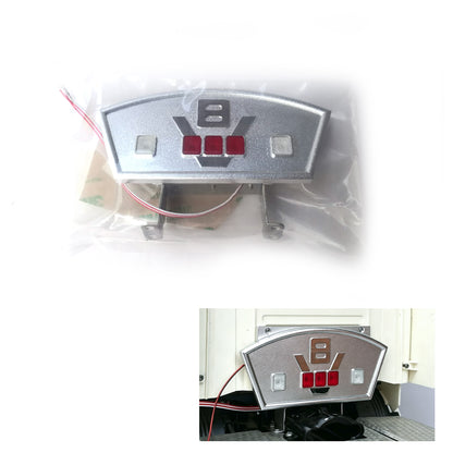 RC Trcusk DIY Parts Cabin Rear Light LED Upgrade Degree Model Universla for 1/14 56323 RC Tractor Truck LESU Car