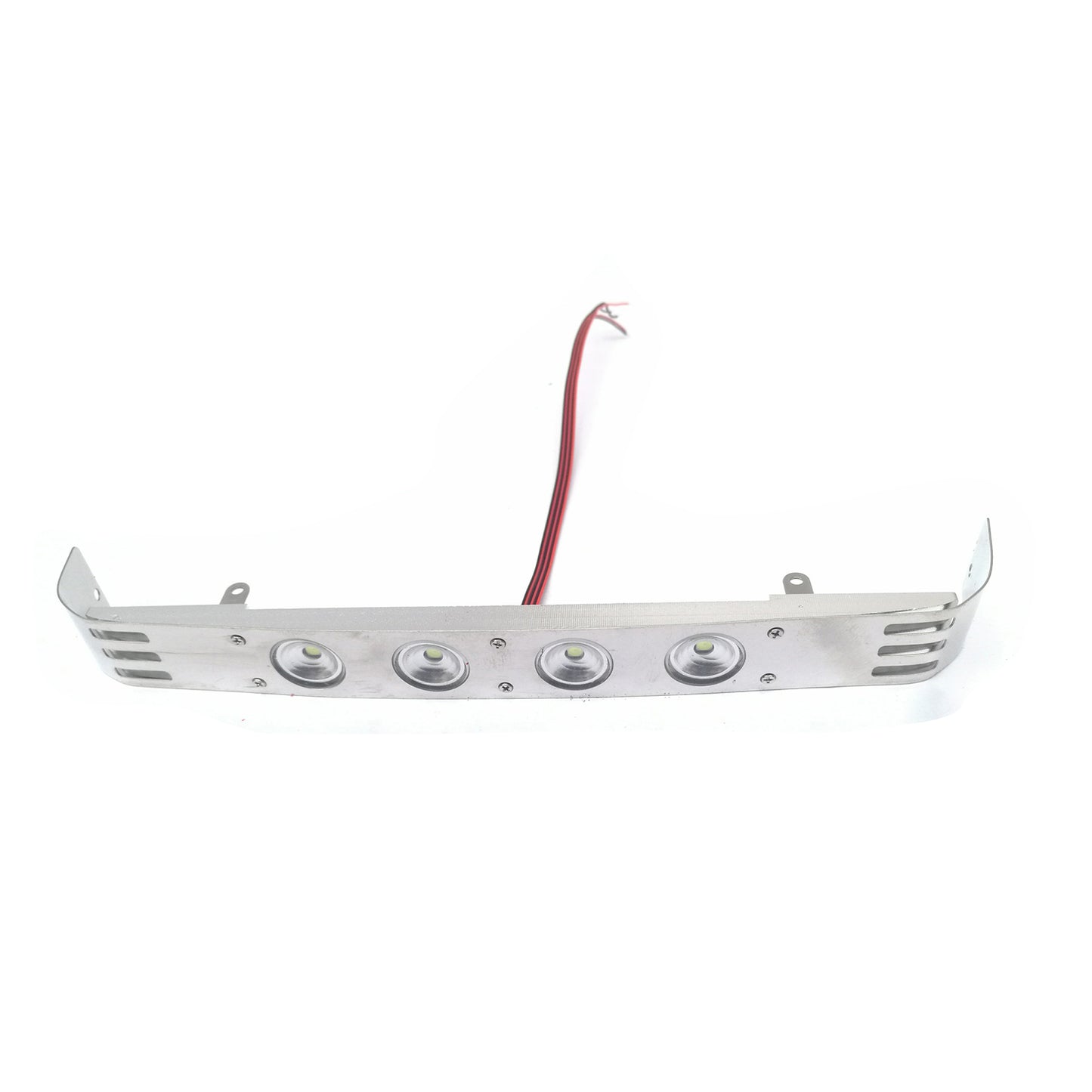 Degree Remote Controlled Model Spare Part Metal Shine Resistance Cover W/ LED Light for 1/14 Tamiiya RC Tractor Truck Cars