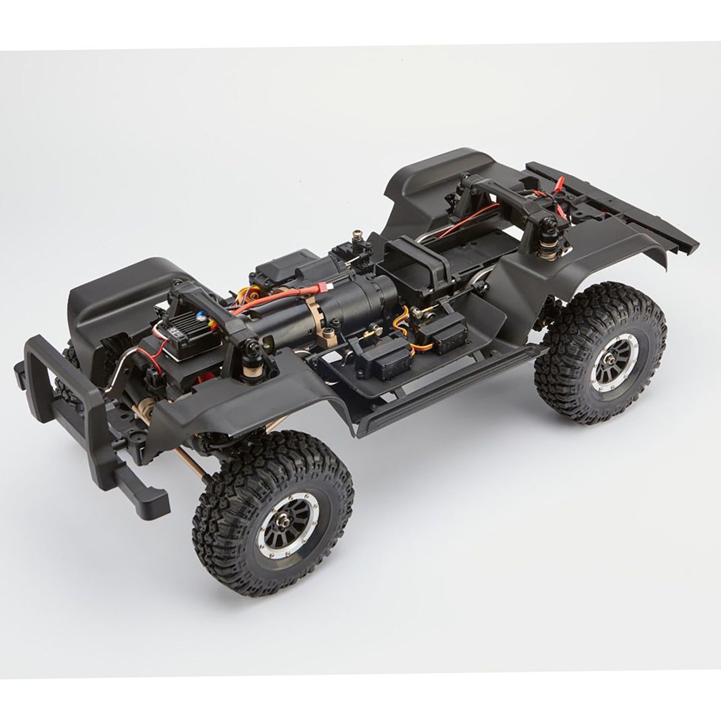 1/10 YIKONG 4x4 Painted RC Crawler Remote Controlled Off Road Car 2Speed Radio Motor ESC Servo DIY Vehicle Models
