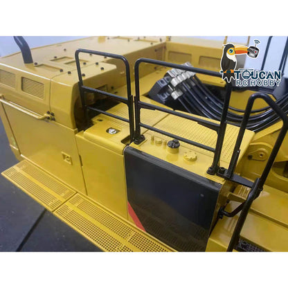 374 UHD 1/14 RC Hydraulic Demolition Excavator 3-section Boom RTR Digger Model Flysky PL18EV Sound Light System