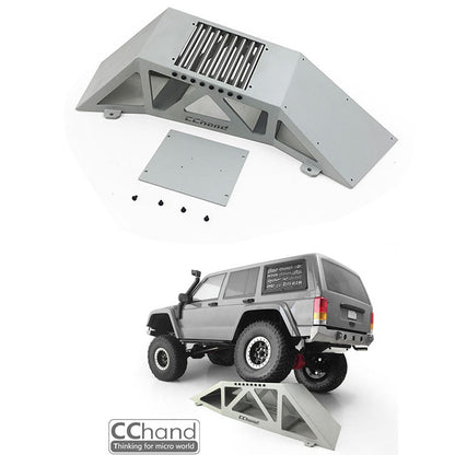 US Stock Metal Off-road Obstacle Accessory for 1/10 Radio Controlled RC Crawler Vehicle DIY Cars Model Parts