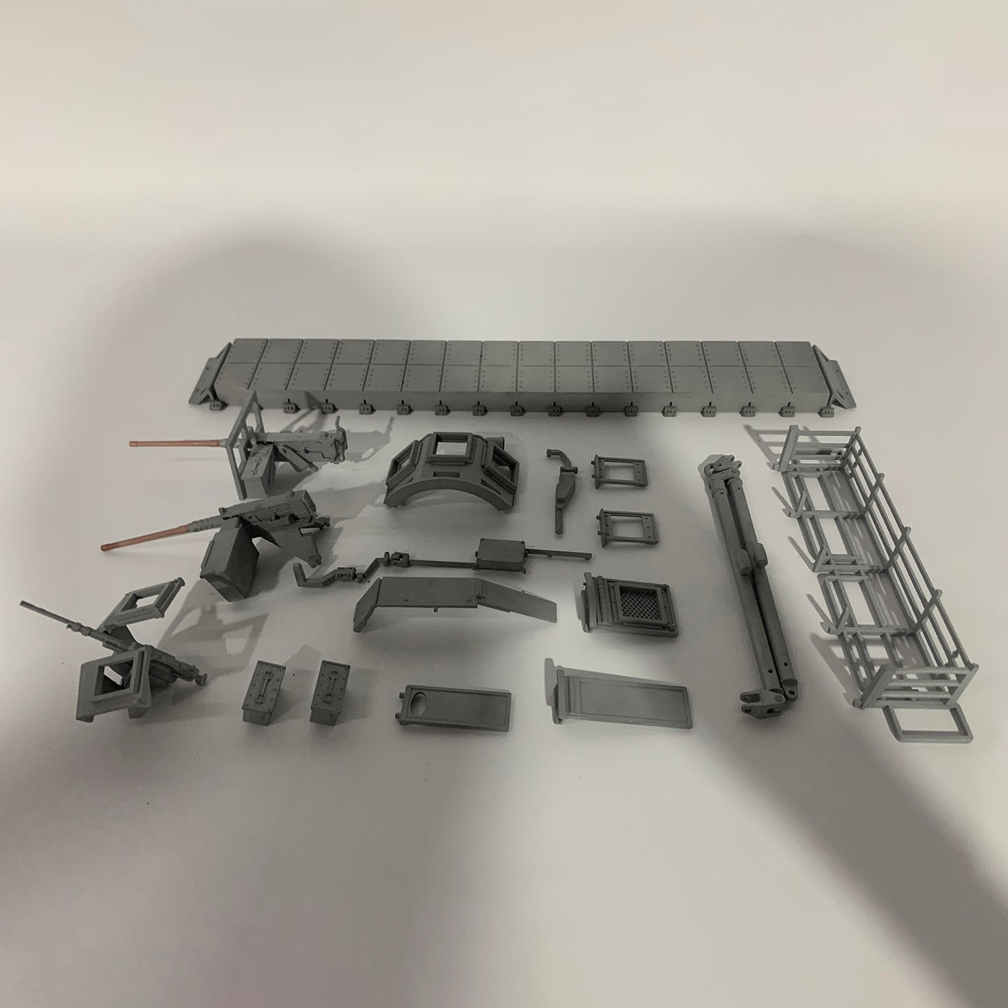 US Stock Metal Upgraded Part Fittings for Henglong 1/16 Plastic 3918 RC Tank Radio Control Military Model M1A2 Abrams DIY