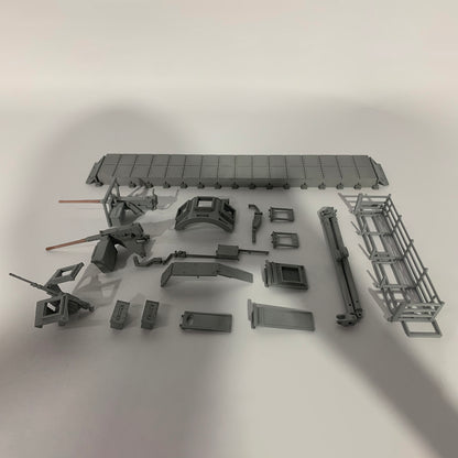 US Stock Metal Upgraded Part Fittings for Henglong 1/16 Plastic 3918 RC Tank Radio Control Military Model M1A2 Abrams DIY