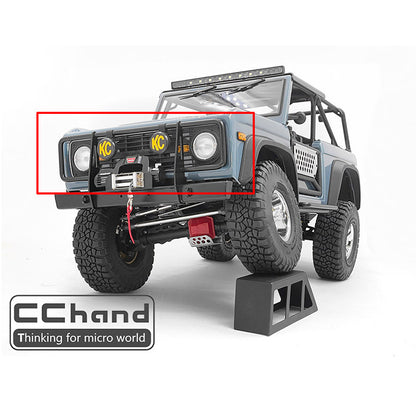 US STOCK CCH Grill Lamp Lens DIY Parts for 1:10 Scale RC Crawler Cars Radio Controlled Vehicle Model Accessory