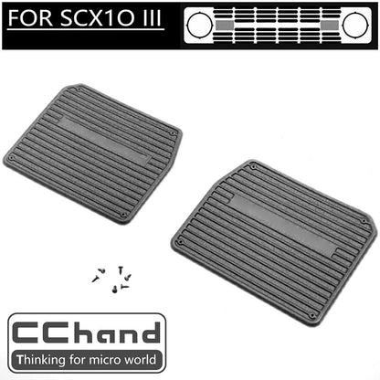 US STOCK Plastic Floor Mat DIY Part for RC Crawler 1/10 Scale Radio Controlled Off-road Vehicles Model Accessory