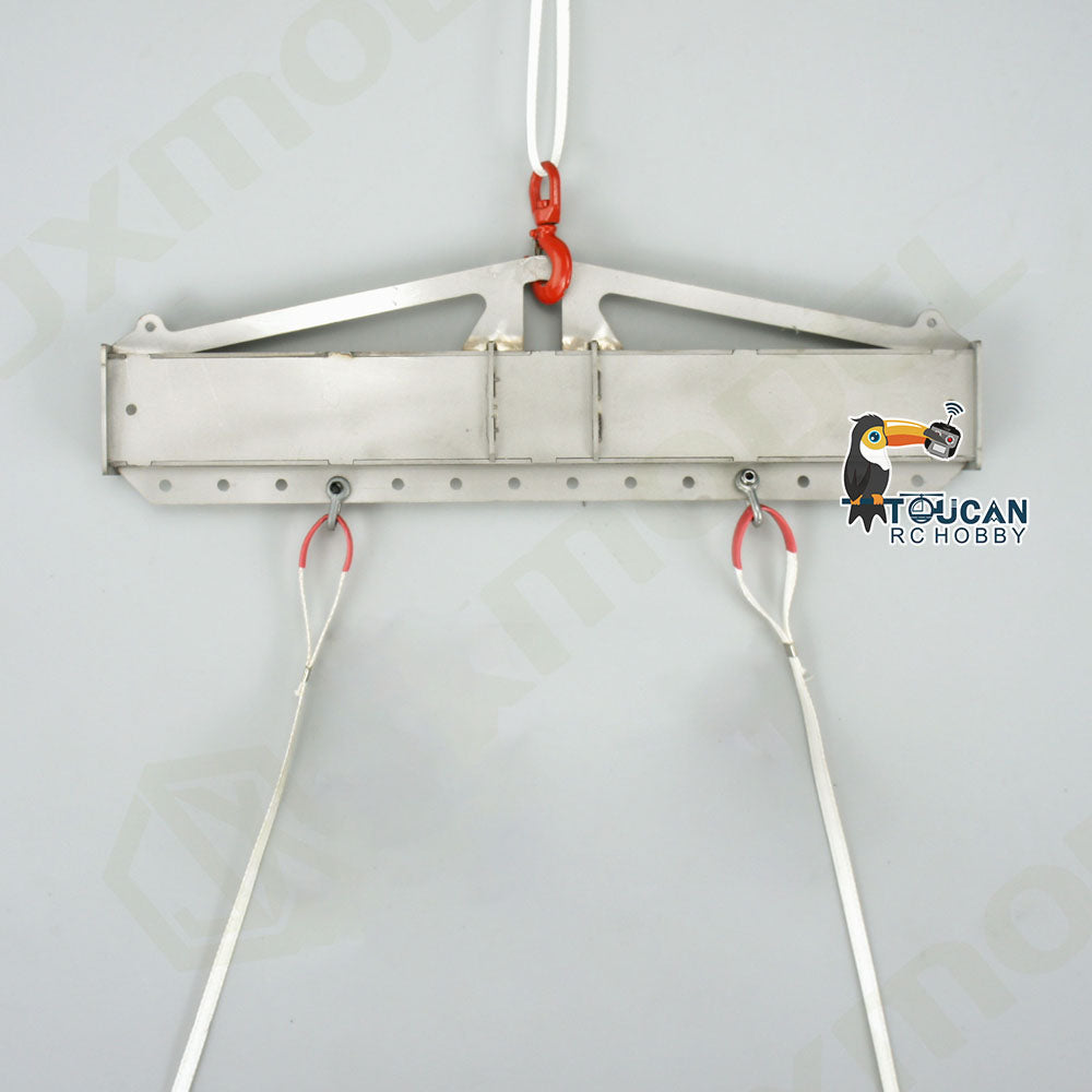 JXModel Metal Operation Cage Fork Telescopic Spreader Cargo Bucket for 1/14 RC Hydraulic Crane Truck F1650 F1650-TD DIY Parts for Enthusiast