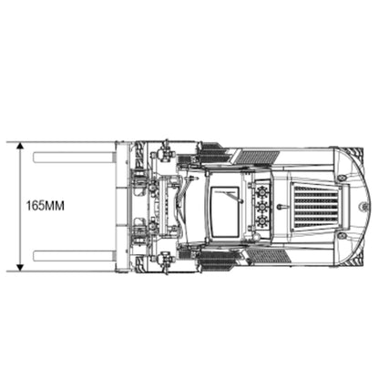 Fast Free Shipping for EU Kabolite K180-100 1/14 4X2 RWD Remote Control Hydraulic Forklift 3-Way Vavles RTR Flysky ST8 Radio Light System Sound Battery