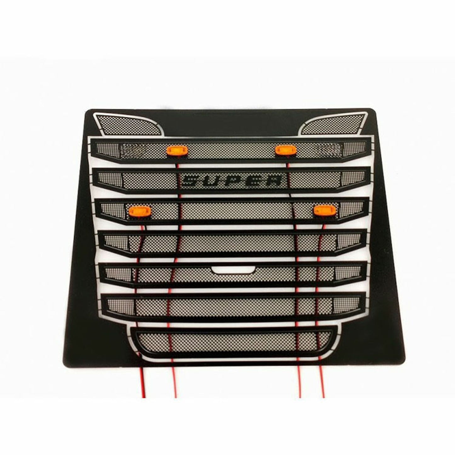 1/14 Metal Cabin Decorative Air Grille for RC Tractor Electric Car R730 Radio Controlled Truck Hobby Model DIY Parts Accessory