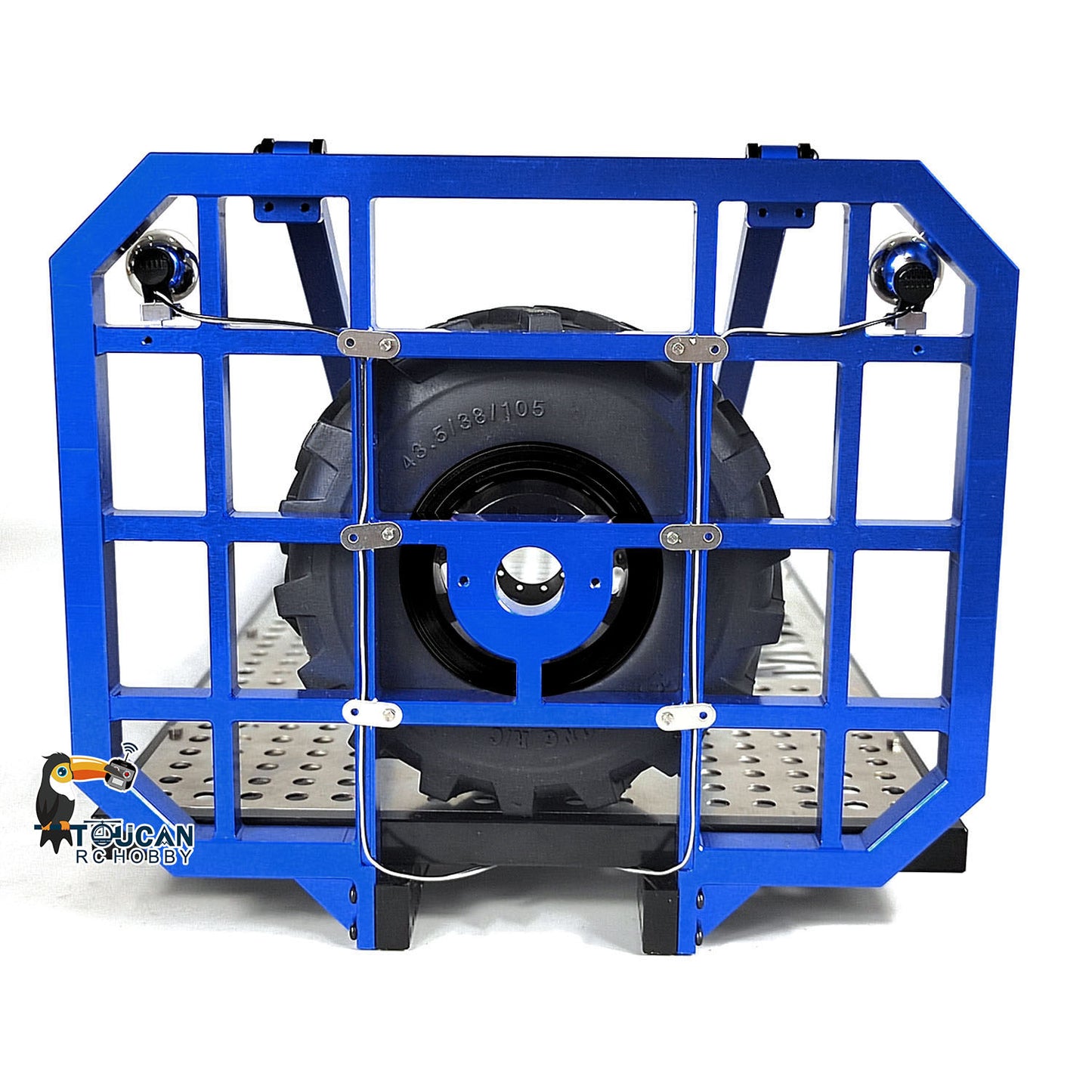 MODO 1/14 Metal 8x8 RC Crawler Car PNP FlySky ST8 Radio Controller Light Sound System Electric Winch Differential Lock 2-speed gearbox for Enthusiast