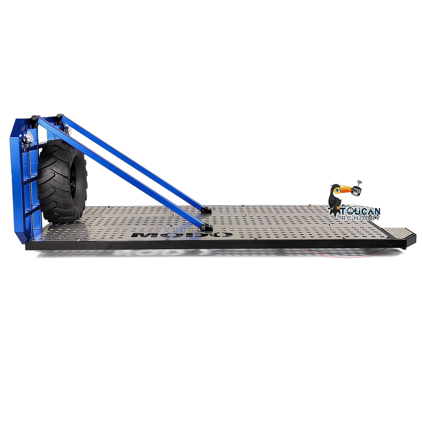 Metal Flatbed for 1/14 8x8 RC Rock Crawler Radio Controlled Car Climbing Vehicle Truck Simulation Model Accessories Part