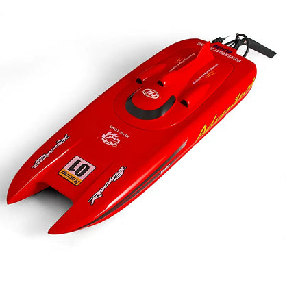 Heng Long 2.4G RC Speedboat Remote Control High Speed Racing Boat Yacht Electric Hobby Model Ready to RUN 25-30km/h