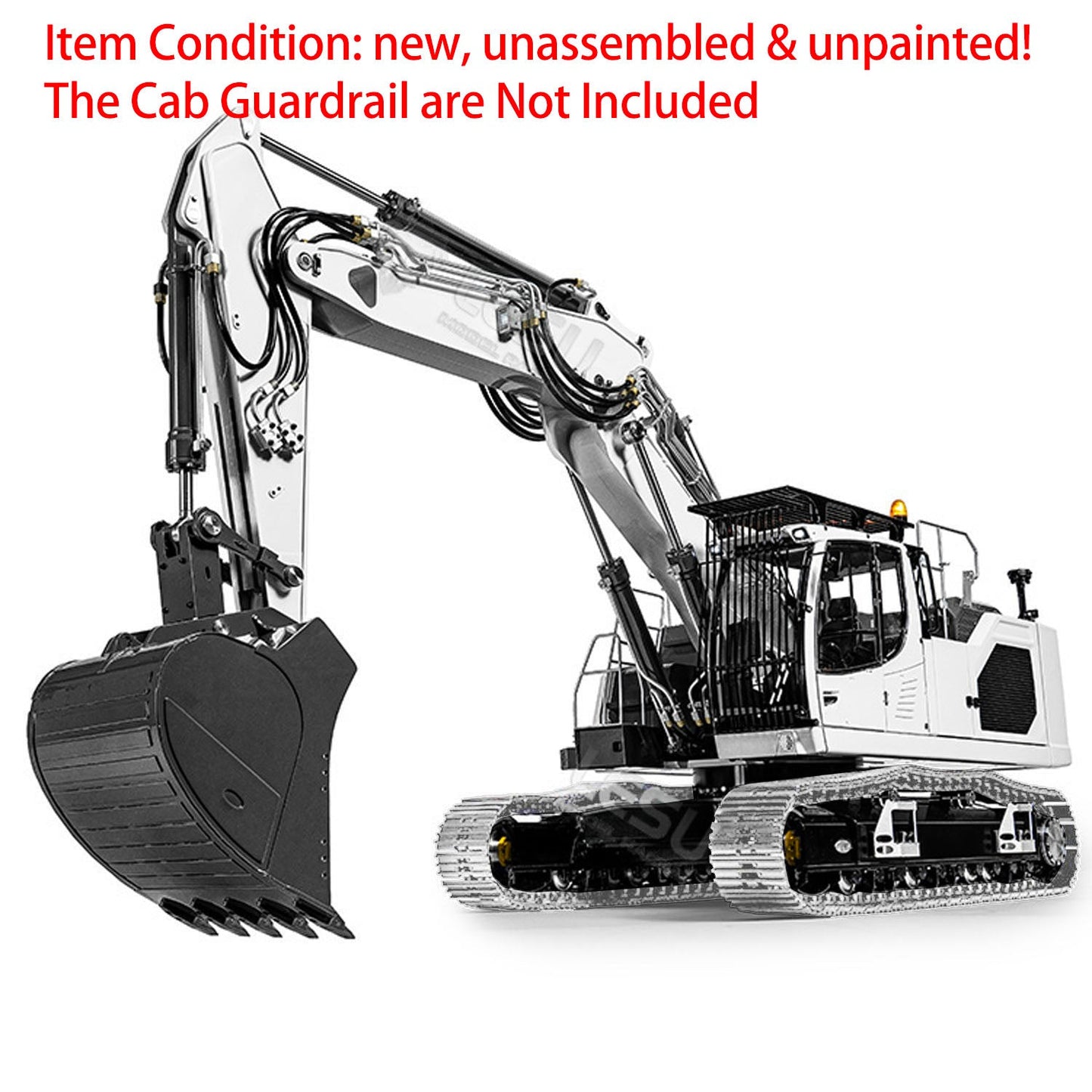 LESU LR945 1/14 3-arm RC Hydraulic Equipment Metal Excavator Remote Control Digger Electric Vehicle Kits PNP RTR Optional Versions