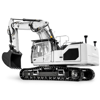 LESU 1/14 3-arm Aoue-LR945 RC Hydraulic Digger Metal Radio Controlled Excavator Painted Assembled PNP Hobby Model Light System