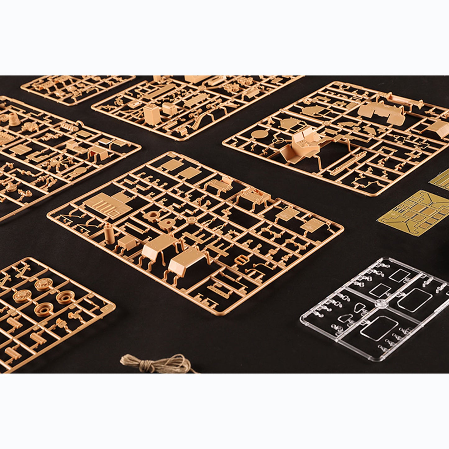 US Stock 1/35 Trumpeter 63549 I Love Kit LVSR MKR16 Tractor Car Military Truck Static Model Kits DIY Model Set