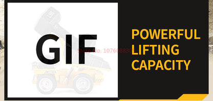 In Stock HUINA 1/18 1533 1:18 RC Dump Truck Remote Control Tipper Car 2.4G Vehicles Toys Assembled and Painted 28.5*15.5*16cm