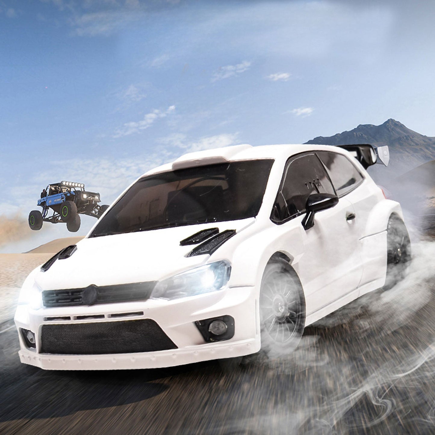 US Stock LDRC 1:28 4WD Plastic RC Off-road Vehicles 4x4 Drift Car Model LD2801 RTR Toys Gift Simulation Car Light ESC Motor