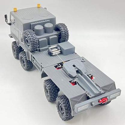 In Stock 1/18 Remote Control Military Truck 8X8 All Wheel Steering Electric RC Off Road Vehicle Model 2Speed Gearbox RTR Metal Chassis