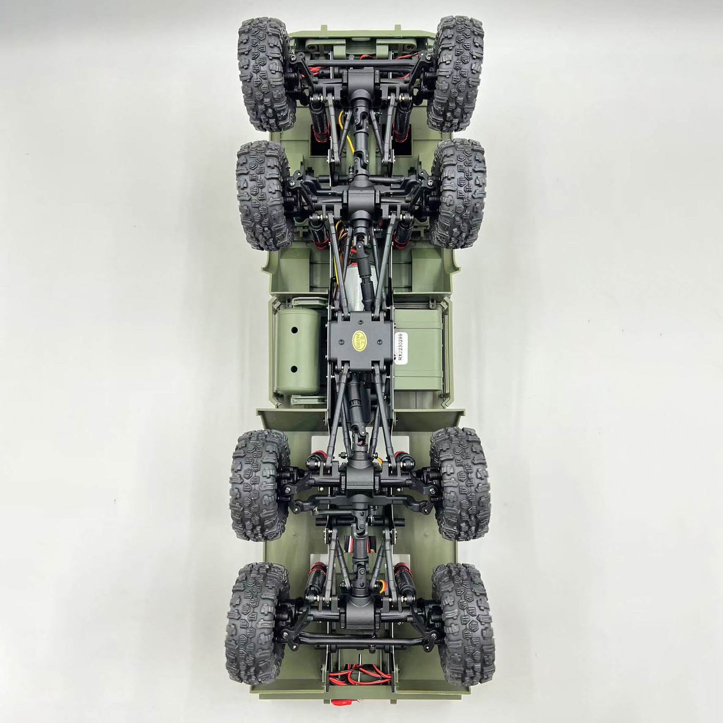 In Stock 1/18 Remote Control Military Truck 8X8 All Wheel Steering Electric RC Off Road Vehicle Model 2Speed Gearbox RTR Metal Chassis