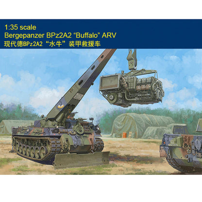 Hobby Boss 1/35 Bergepanzer BPz2A2 Buffalo ARV 84568 Armored Tank Kit 720 Parts Unassembled Germany Armored Car Plastic Model