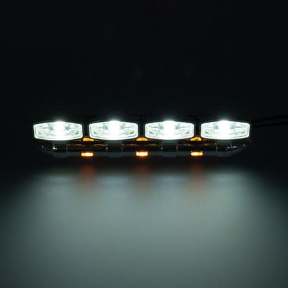 1/14 Plastic Front Face 5V Spotlight for DIY Tamiya SC 770S Remote Control Tractor Truck 56368 56371 RC Lorry Car Model Parts