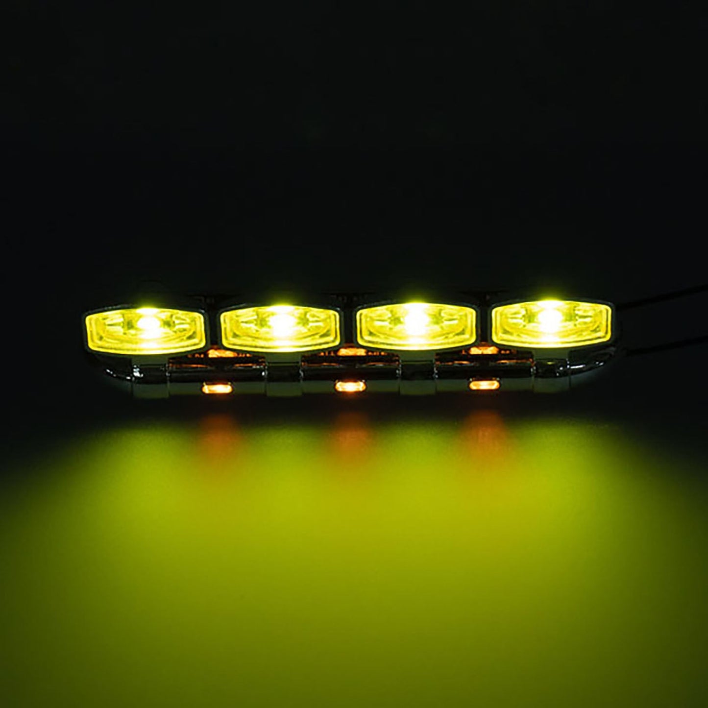 1/14 Plastic Front Face 5V Spotlight for DIY Tamiya SC 770S Remote Control Tractor Truck 56368 56371 RC Lorry Car Model Parts