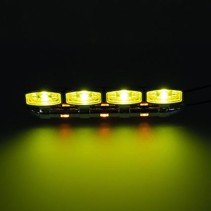 1/14 Plastic Front Face 5V Spotlight for DIY Tamiya SC 770S Remote Control Tractor Truck 56368 56371 RC Lorry Car Model Parts