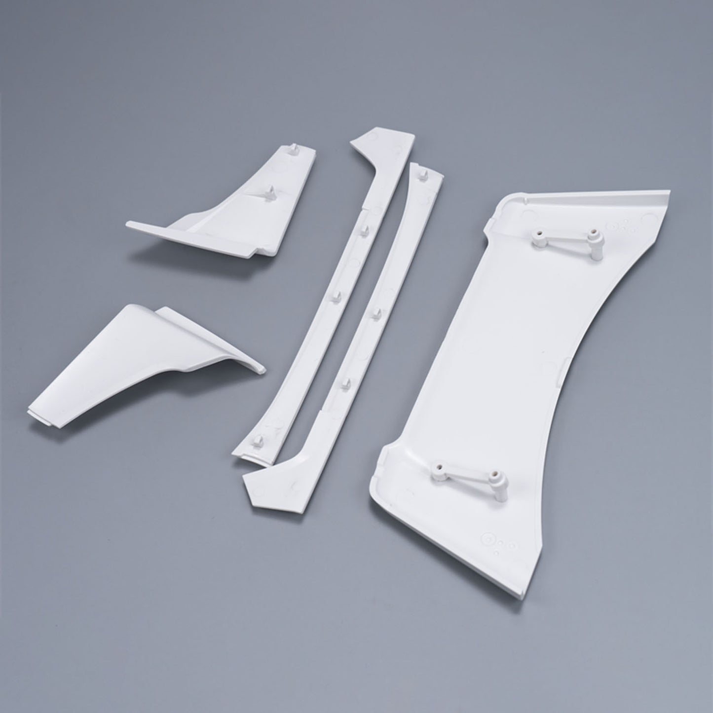 ABS Narrow Rear Spoiler Wing for DIY 1/14 Remote Control Tractor Truck 770S 56368 56373 RC Lorry Vehicle Model Car