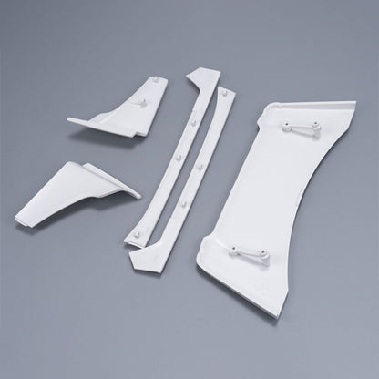 ABS Narrow Rear Spoiler Wing for DIY 1/14 Remote Control Tractor Truck 770S 56368 56373 RC Lorry Vehicle Model Car