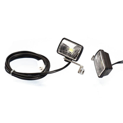 2.2V-3V Plastic LED Spotlight Lamp for DIY TAMIYA 1/14 RC Tractor Truck Crawler Off Road Car Excavator Loader Dozer Lorry Model