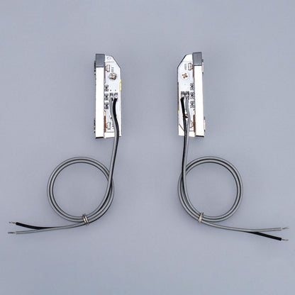 3V-5V Foot Pedal Light Metal LED Lamp for 1:14 DIY TAMIYA Remote Control Tractor Truck 770S 56368 56371 RC Lorry Model Vehicle