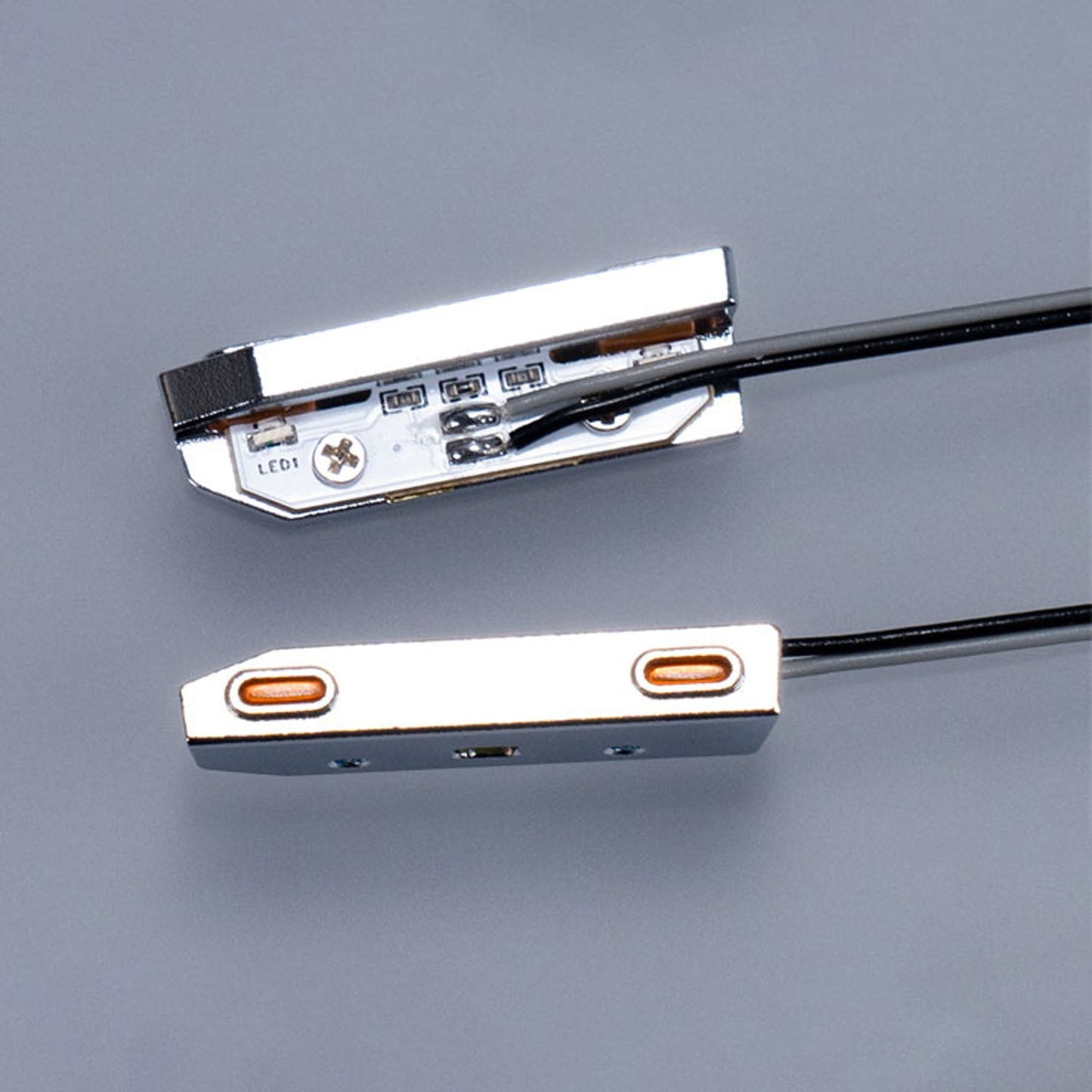 3V-5V Foot Pedal Light Metal LED Lamp for 1:14 DIY TAMIYA Remote Control Tractor Truck 770S 56368 56371 RC Lorry Model Vehicle