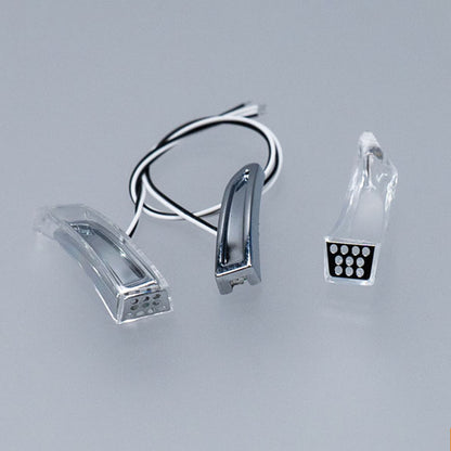 Plastic Bumper Side Turn Signal Light for 1/14 DIY Remote Control Tractor Truck 56360 56362 56375 RC Lorry Car