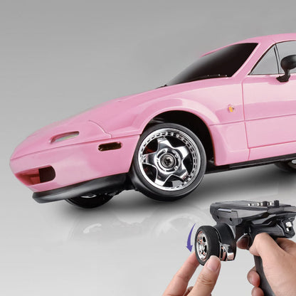 In Stock LDRC LD1804 1/18 2.4G 4X2 Remote Control Drift Car Brushed Motor ESC Servo Light System RC Racing Vehicle Assembled Toys RTR