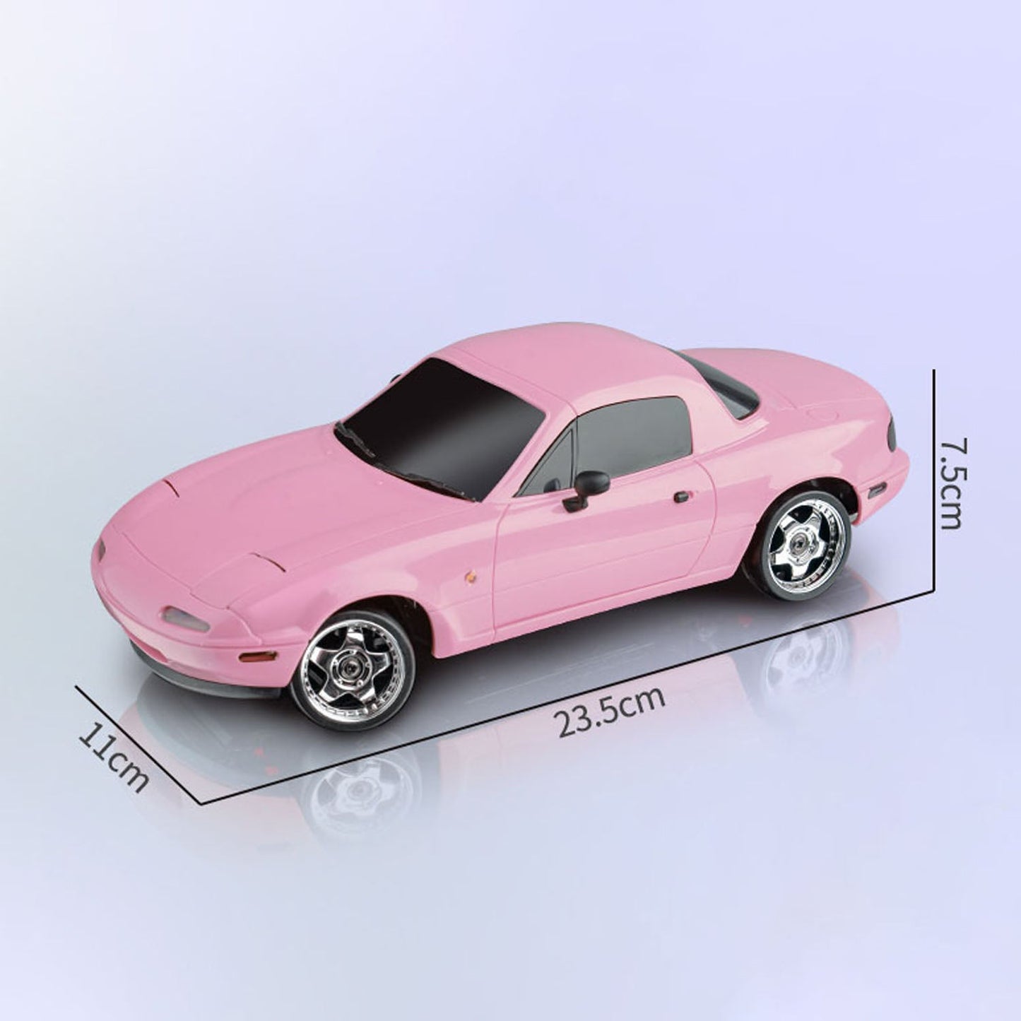 In Stock LDRC LD1804 1/18 2.4G 4X2 Remote Control Drift Car Brushed Motor ESC Servo Light System RC Racing Vehicle Assembled Toys RTR