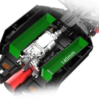 UdiRC UD1001SE V2 1/10 Radio Controlled RTR Rock Crawler Car 4WD All-Terrain Vehicle Model Brushless Motor ESC Servo Battery