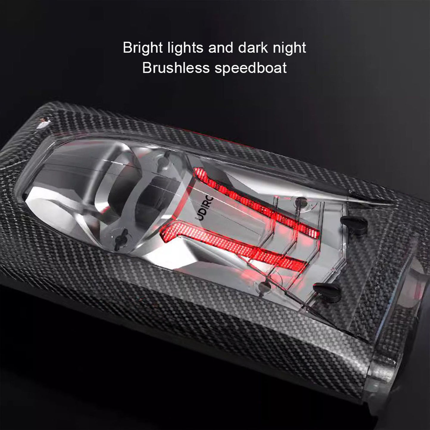 UdiRC UDI022 High Speed 2.4G 4CH Remote Control Boat Electric Ship Model 1800KV Brushless Motor 100A ESC Battery Radio For Adult