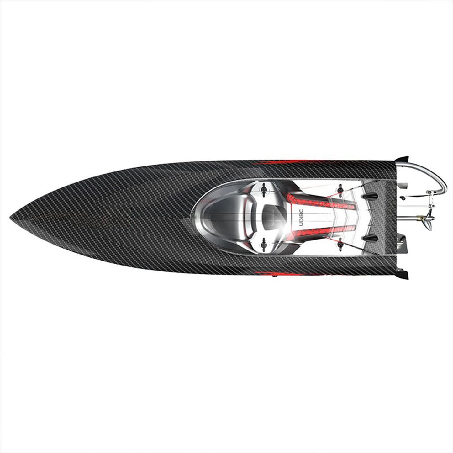 UdiRC UDI022 High Speed 2.4G 4CH Remote Control Boat Electric Ship Model 1800KV Brushless Motor 100A ESC Battery Radio For Adult