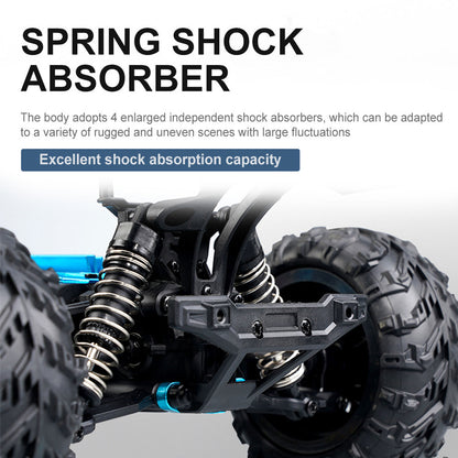 12 Inches Plastic 1/16 4X4 Remote Control Off Road Car SCY 16102 RC Monster Truck Pickup Metal Drive Shaft Charging Protection