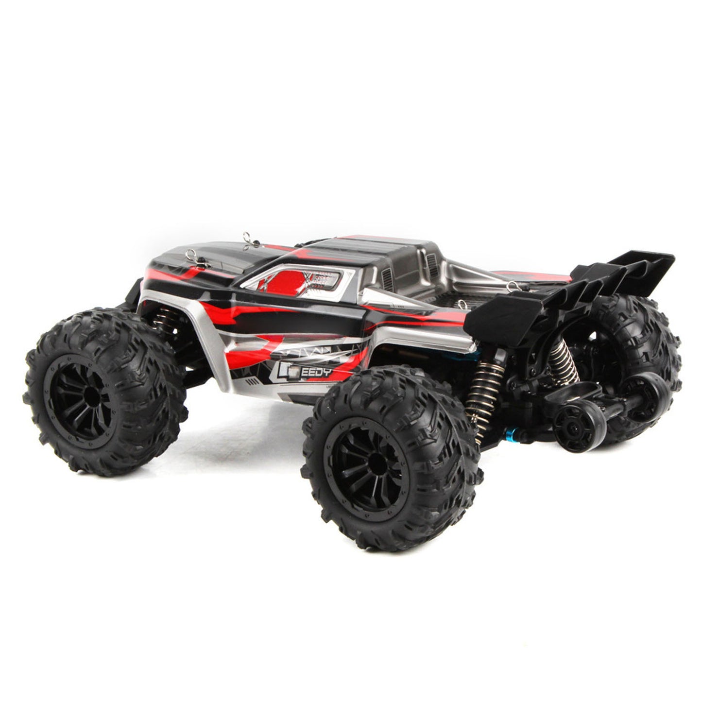 US Stock 12 Inches Plastic 1/16 4X4 Remote Control Off Road Car SCY 16102 RC Monster Truck Pickup Metal Drive Shaft Charging Protection