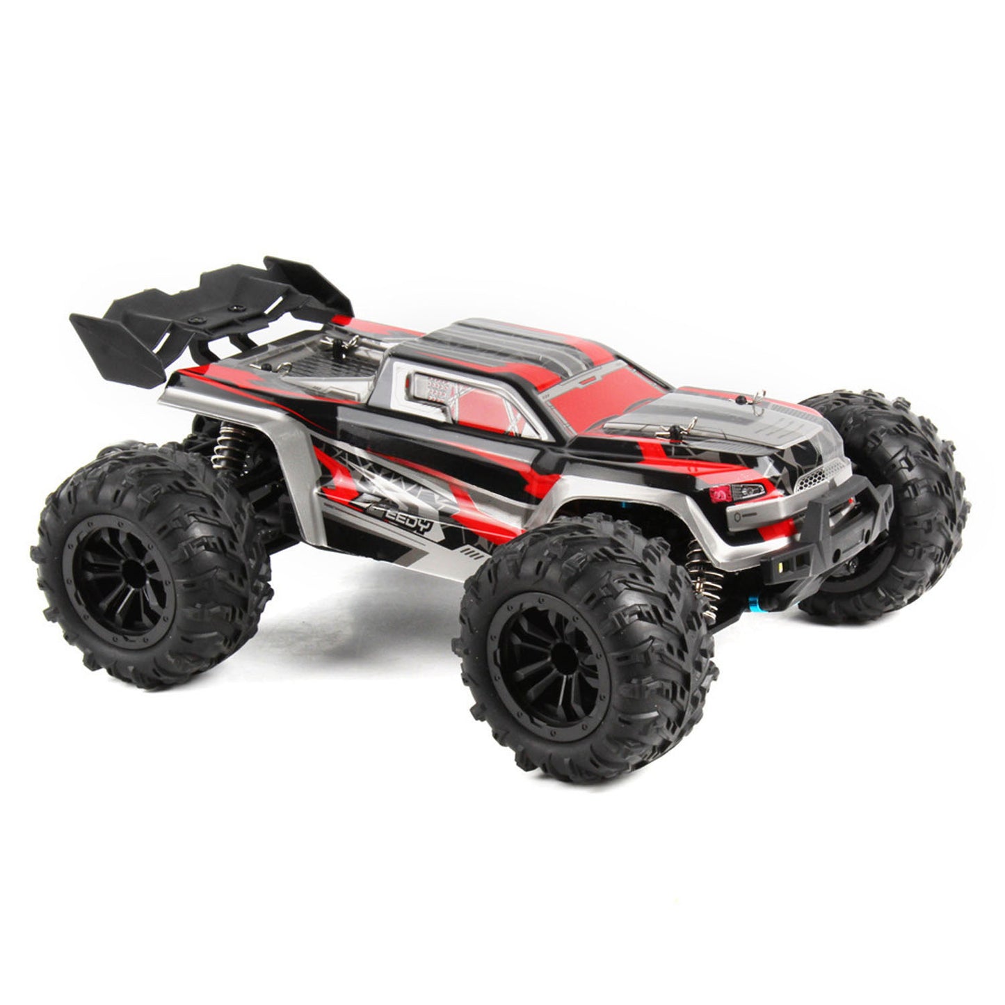 US Stock 12 Inches Plastic 1/16 4X4 Remote Control Off Road Car SCY 16102 RC Monster Truck Pickup Metal Drive Shaft Charging Protection