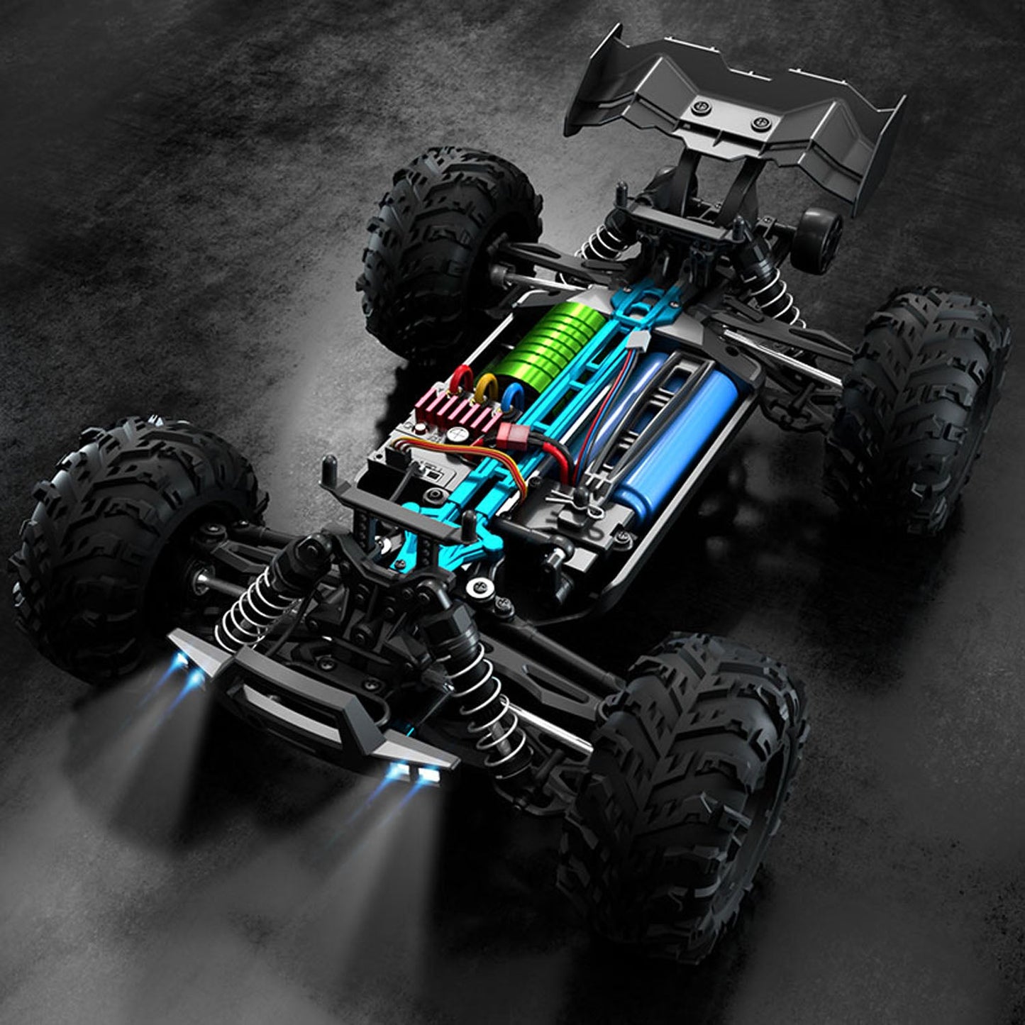 In Stock PVC 1/16 4WD Radio Controlled Off Road Car SCY 16102Pro Pickup Truck 2847 Brushless Motor Independent Suspension RC Model Car