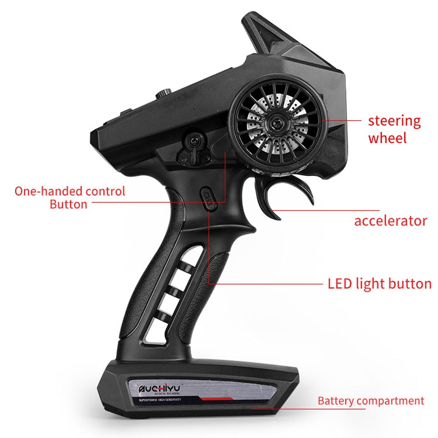 In Stock PVC 1/16 AWD Radio Controlled Electric Off Road Car SCY 16103 RC Model Vehicle 390 Brushed Motor 30A ESC 38KM/H Shock Absorber