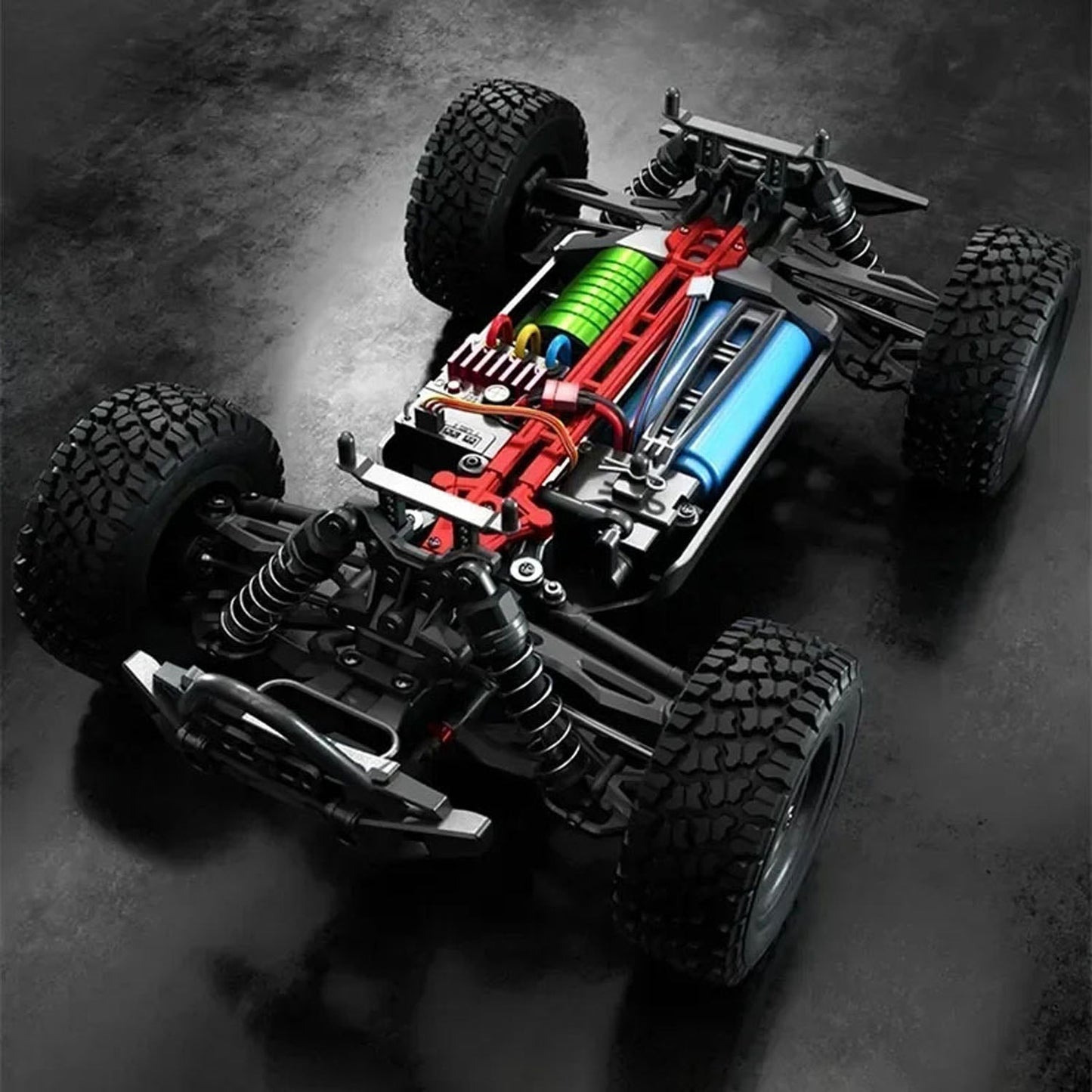 In Stock 70KM/H High Speed SCY 16103Pro 1/16 AWD Remote Control Off Road Car PVC Shell Splash Protection ESC RC Model Vehicle Outdoor Toy